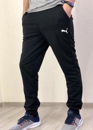 Мужские черные спортивные штаны1 фото