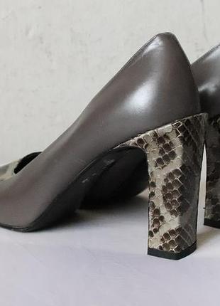 Туфли bally кожа питона8 фото