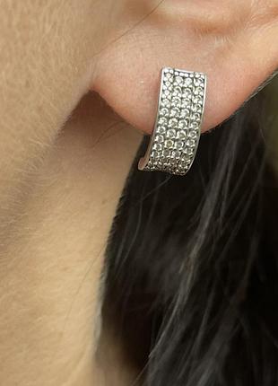 Сережки срібні 6