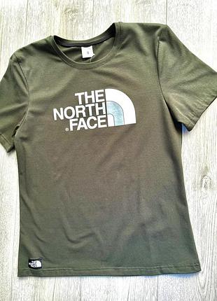 Футболка хаки the north face розмір s