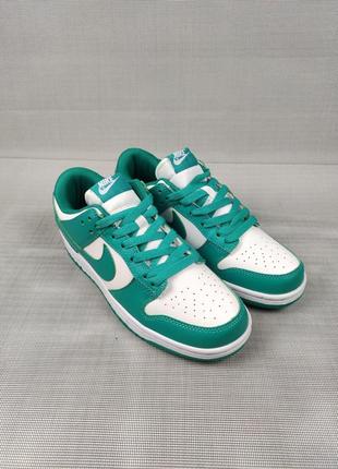 Nike sb dunk low classic green3 фото