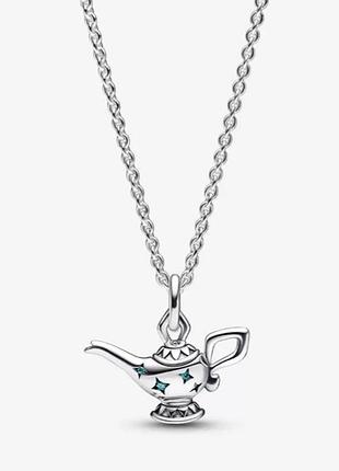 Серебрянное колье лампа пандора серебро 925 pandora