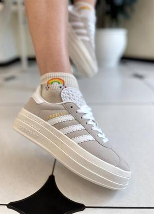 Женские кроссовки кеды adidas gazelle3 фото