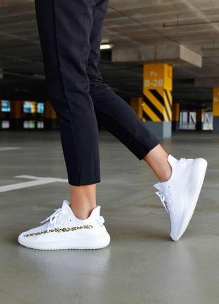 Женские кроссовки  adidas yeezy boost 350 v2 white8 фото