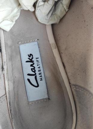 Женские натуральные туфли броги оксфорды clarks 36p7 фото