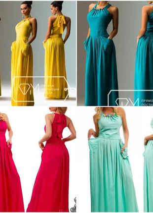 Вільне літнє плаття з тонкого штапелю розміри норма