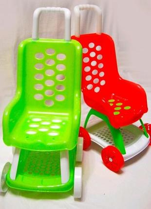 Коляска для куклы 33х25x54 kinder way 4 цвета