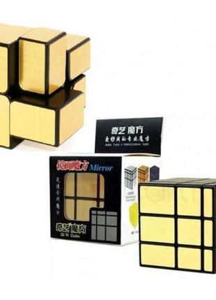 Головоломка кубик mirrior shengshou gold  7097a 6*6*6см дзеркальний кубик рубіка 3х3х3