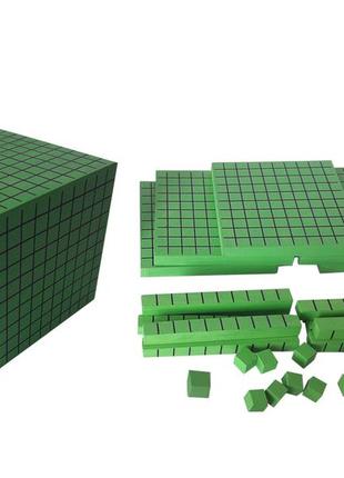 Квадрат сотенний hega. математичний куб з посібником2 фото