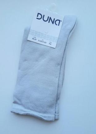 Шкарпетки жіночі р.35-37 duna сірі  80%бавовна 18%поліамід  2%еластан