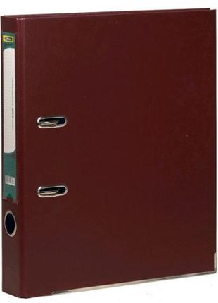 Папка реєстратор а4 4office 4-247-11  5см бордо (1/10)