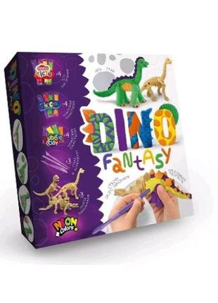 Тісто для ліпки  dino fantasy  (коробка) тм dankotoys