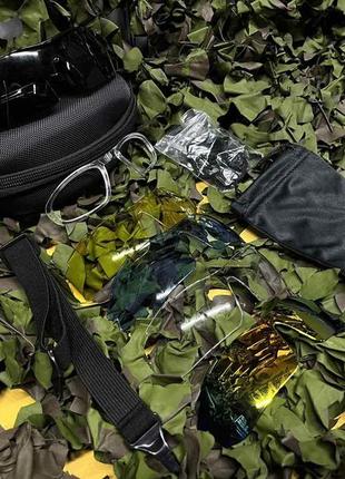 Тактические очки для военных с 5 сменными линзами2 фото