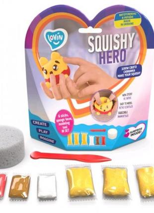 Пластилін легкий повітряний набір 6 шт.зліпи свого сквіша окто70128 squishy pooh тмlovin