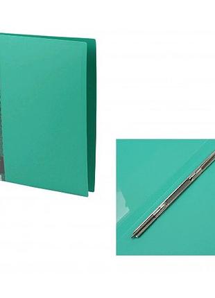 Папка-швидкозшивач а4 scholz  04500-04 з кишенею зелена 700мкн рр (1/20)
