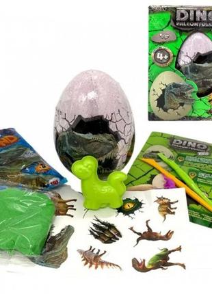 Яйце з набором для творчості  dino paleontology. egg  4 в 1 в коробці 40*6*28.5 см дт