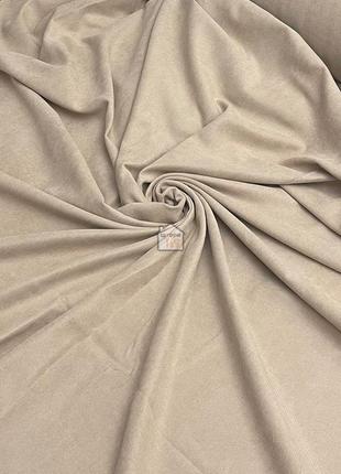 Двосторонній льон для штор california v 6 однотонна шторна тканина, світло-бежевий колір