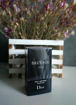 ‼️♂️мужские духи🔥 dior sauvage parfum new 🔥 100ml9 фото