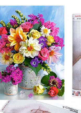 Набір алмазної мозаїки (вишивки) cornix art 40 x 30 см ay54