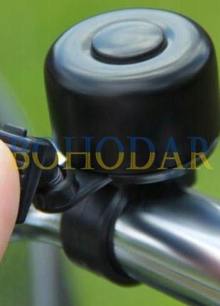 Велодзвінок trizand 2356 велосипедний дзвінок механічний для велосипеда (скутера, мотоцикла, мопеда і т.п) метал гучний польща!9 фото