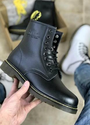 Черевики dr. martens 1460 ботинки зимние на меху мартинс1 фото