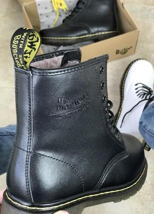 Черевики dr. martens 1460 ботинки зимние на меху мартинс4 фото