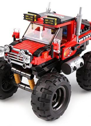 Конструктор xingbao off-road monster truck красный монстр трак 371 деталь наляля