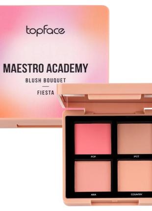 Набір рум'ян topface maestro academy blush bouquet  №13 фото