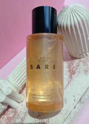 Парфумований спрей victoria's secret bare fine fragrance travel mist