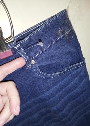 Стрейч,джинсові шорти з кишенями та мереживом,великого розміру4 фото