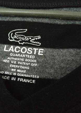 Футболка туника lacoste xs4 фото