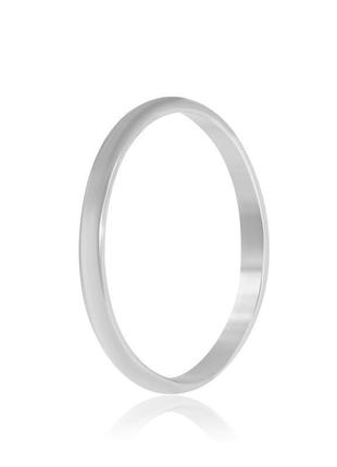 Обручальное кольцо серебряное к2/800 - 16,2