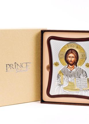 Ікона ісуса христа 15x20см на дерев'яному витягнутому кіоті3 фото