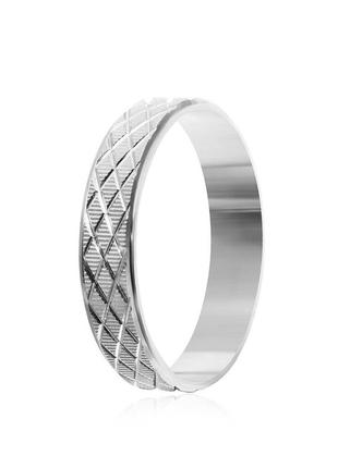 Обручальное кольцо серебряное к2/806 - 21,11 фото