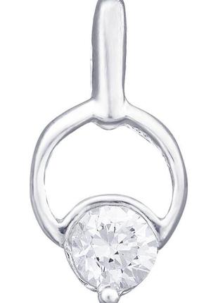 Серебряный подвес с фианитом п2ф/836