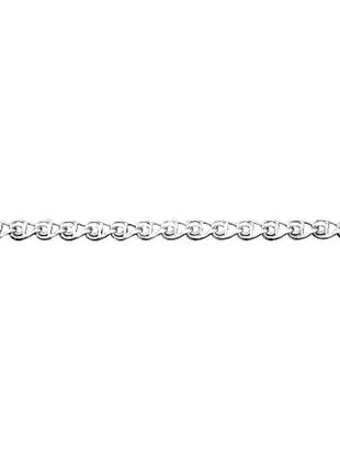 Срібна ланцюжок з плетінням лав