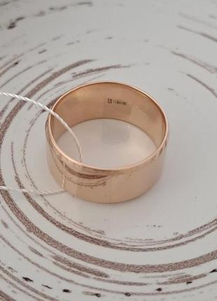 Обручальное кольцо из серебра с позолотой американка классическое9 фото