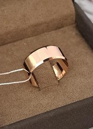 Обручальное кольцо из серебра позолоченное американка классическое7 фото