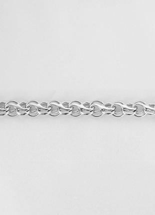 Срібна ланцюжок ручного плетіння чайка