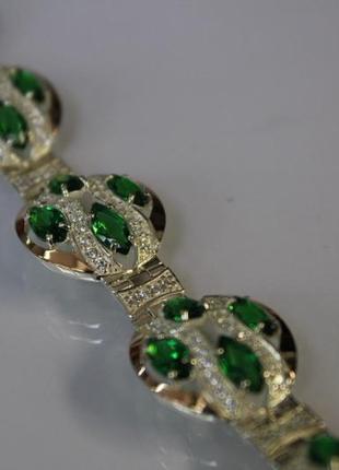 Браслет с золотыми накладками5 фото