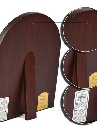 Серебряная икона спасителя иисус арочной формы 15x19см