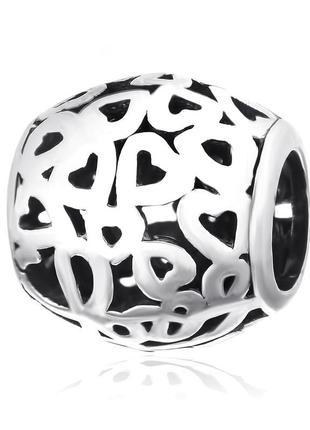 Серебряная бусина - любовное послание