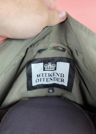 Weekend offender нейлоновая куртка уикенд офендер мужская5 фото