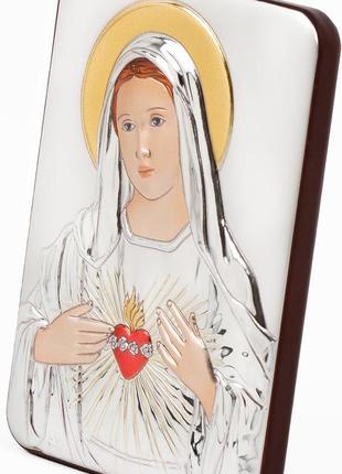 Икона непорочное сердце пресвятой девы марии 10x14см mb/e981/3-c2 фото