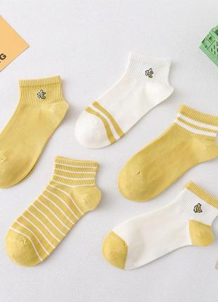 1-19 жіночі шкарпетки комплект 5 пар шкарпеток носков женские носки