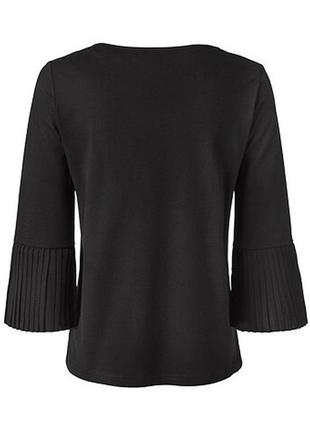 Рубашка с полурукавами с прикрепленными складками tchibo нижняя, р.наш 54-56 48/50 евро3 фото