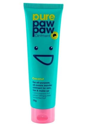 Бальзам для губ відновлюючий pure paw paw coconut 25 г