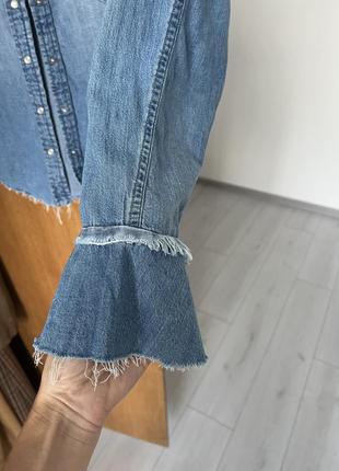 Рубашка/сорочка джинсовая levi’s6 фото