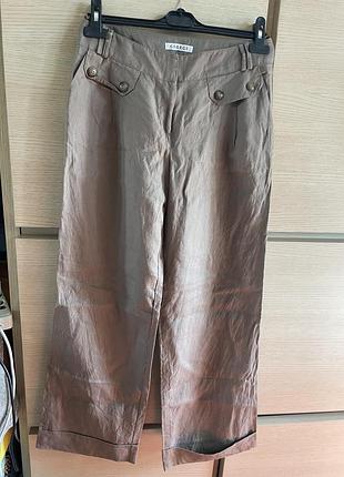 Нові брючки палаццо george, розмір 10/eur 38