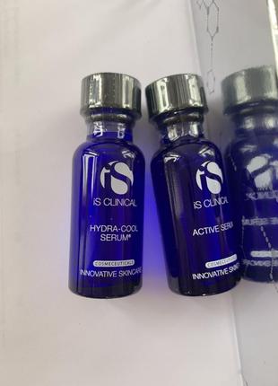 Две сыворотки! active-serum и hydra-cool 15 мл is clinical